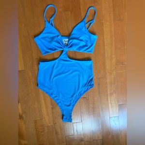 Princess Polly body suit, blue, US size 4